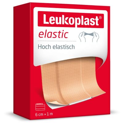 LEUKOPLAST Elastic Pflaster 6 cmx1 m