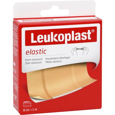 LEUKOPLAST Elastic Pflaster 8 cmx1 m