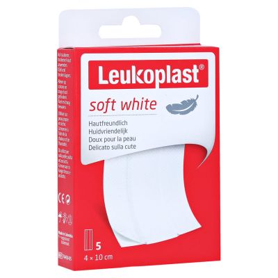 LEUKOPLAST soft white Pflaster 4x10 cm