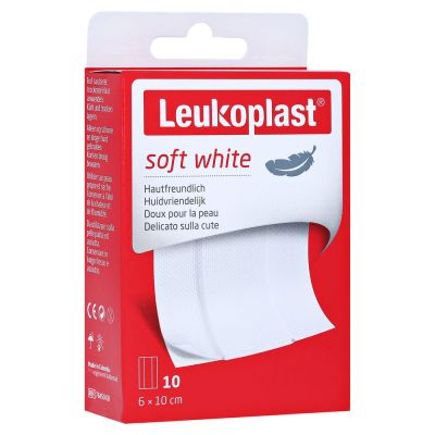 LEUKOPLAST soft white Pflaster 6x10 cm