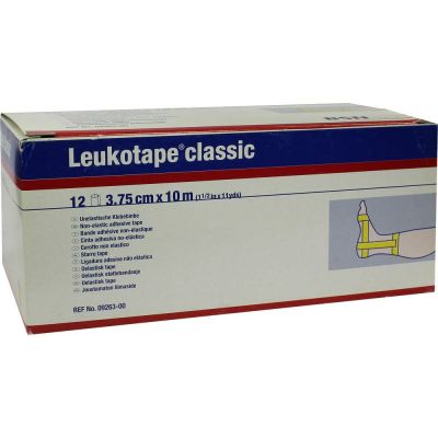 LEUKOTAPE Classic 3,75 cmx10 m gelb