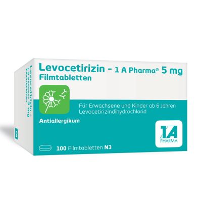 LEVOCETIRIZIN-1A Pharma 5 mg Filmtabletten