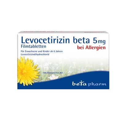 LEVOCETIRIZIN beta 5 mg Filmtabletten