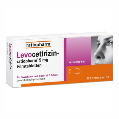 LEVOCETIRIZIN-ratiopharm 5 mg Filmtabletten