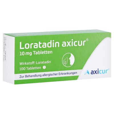 LORATADIN axicur 10 mg Tabletten