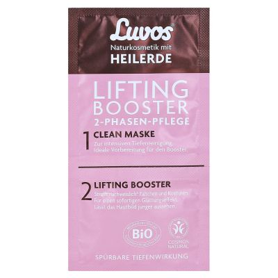 LUVOS Heilerde Lifting Booster&Clean Maske 2+7,5ml