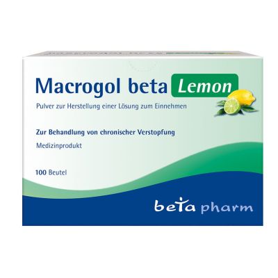 MACROGOL beta Lemon Plv.z.Her.e.Lsg.z.Einnehmen