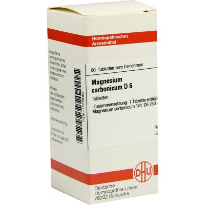 Magnesium carbonicum D6