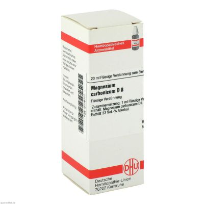 Magnesium carbonicum D8  Dilution