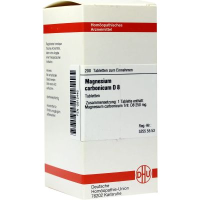 MAGNESIUM CARBONICUM D 8 Tabletten