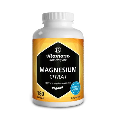 MAGNESIUMCITRAT 360 mg vegan Kapseln