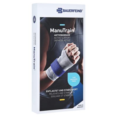 MANUTRAIN Handgelenkbandage rechts Gr.2 schwarz