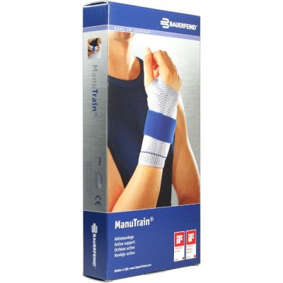 MANUTRAIN Handgelenkbandage rechts Gr.6 titan