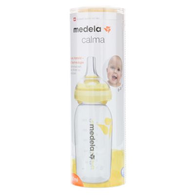 Medela Calma-Sauger mit 250ml Milchflasche