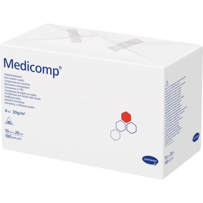 MEDICOMP Kompressen 10x20 cm unsteril