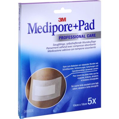 3M MEDIPORE + Pad 10x10cm Pflaster