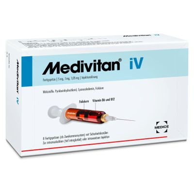 MEDIVITAN iV Injektionslösung in Zweikammerspritze