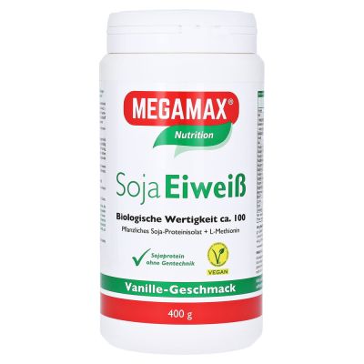 MEGAMAX Soja Eiweiss Vanille-Geschmack