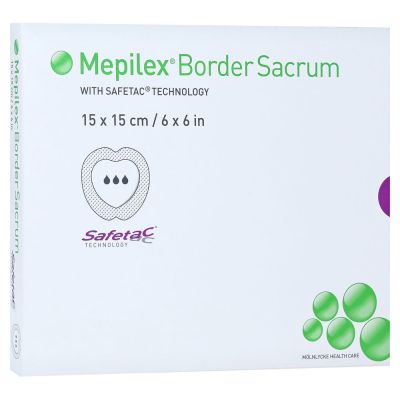 MEPILEX Border Sacrum Schaumverb.15x15 cm steril