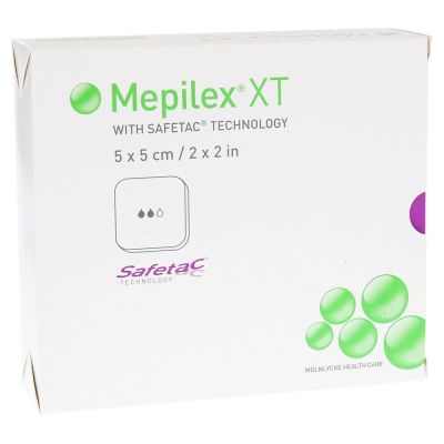 MEPILEX XT 5x5 cm Schaumverband