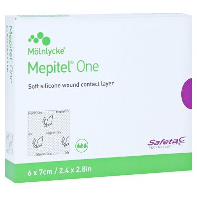 MEPITEL One 6x7 cm Silikon Netzverband