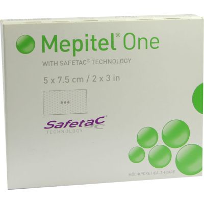 MEPITEL One Silikon Netzverband 5x7,5 cm