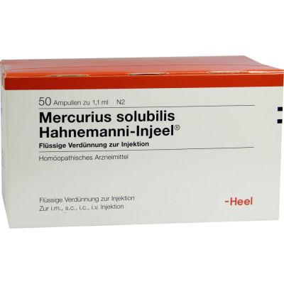 MERCURIUS SOLUBILIS INJEEL Hahnemanni Ampullen