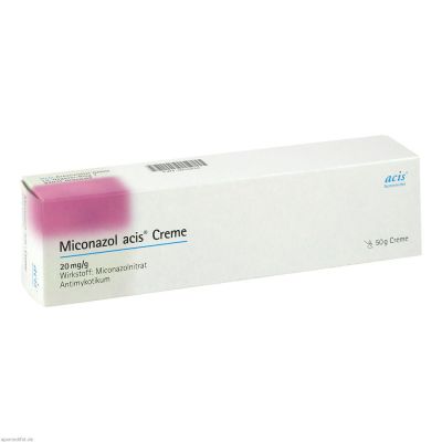 Miconazol acis Creme