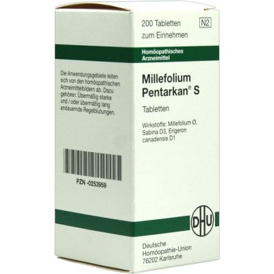 Millefolium Pentarkan S Tabletten