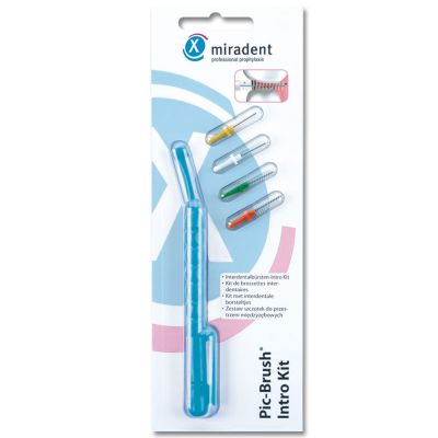 Pic-Brush Intro Kit Interdentalbürsten blau