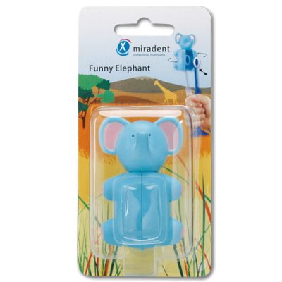 MIRADENT Kinderzahnbürstenhalter Funny Elefant