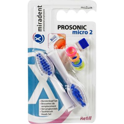 MIRADENT PROSONIC micro 2 Refill Bürstenkopfset