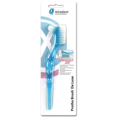 Protho Brush De Luxe Prothesenreiniger transp.blau