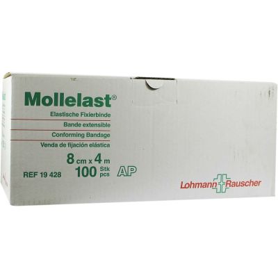 MOLLELAST Binden 8 cmx4 m weiss lose