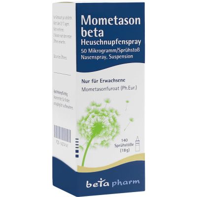 MOMETASON beta Heuschnupfenspray 50myg/Sp.60 Sp.St