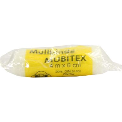 MUBITEX Mullbinden 6 cm einzeln in Cello