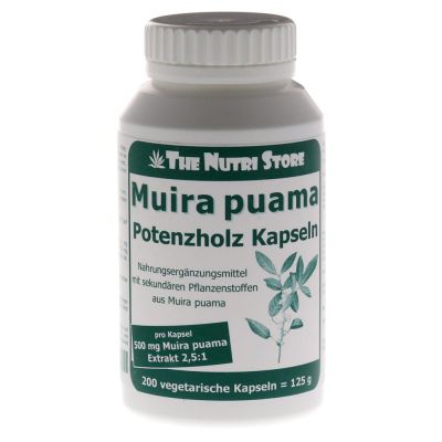 MUIRA PUAMA 500 mg Extrakt Kapseln