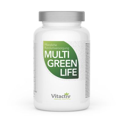 MULTI GREEN Life Vitamine & Mineralien Kapseln