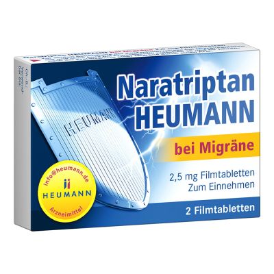 Naratriptan HEUMANN bei Migräne 2,5 mg