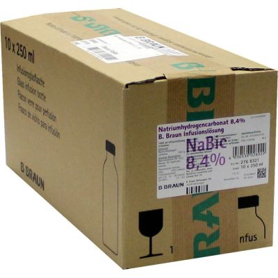 NATRIUMHYDROGENCARBONAT B.Braun 8,4% Glas