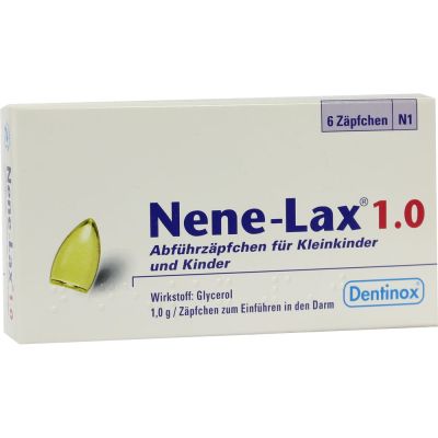 Nene Lax 1,0 Abführzäpfchen für Kleinkinder und Kinder