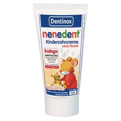 nenedent Kinderzahncreme ohne Fluorid