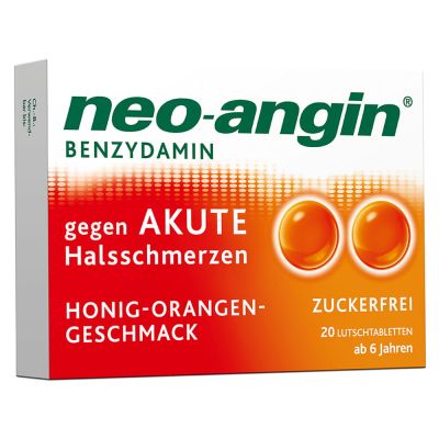 neo-angin Benzydamin Honig-Orangen-Geschmack