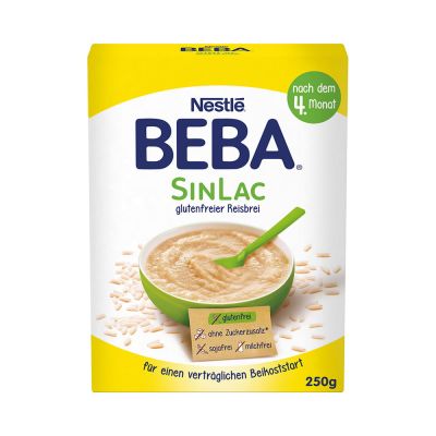 NESTLE BEBA sinlac glutenfreier Reisbrei n.d.4 M.