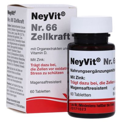 NEYVIT Nr.66 Zellkraft magensaftres.Tabletten