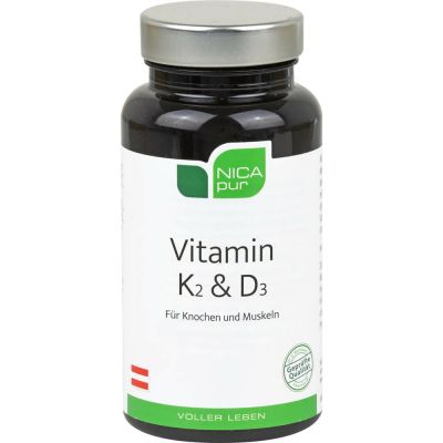 NICAPUR Vitamin K2 & D3 Kapseln