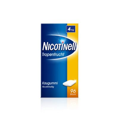 NICOTINELL Kaugummi Tropenfrucht 4 mg