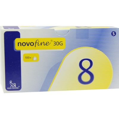 NOVOFINE 8 Kanuelen 0.30x8mm