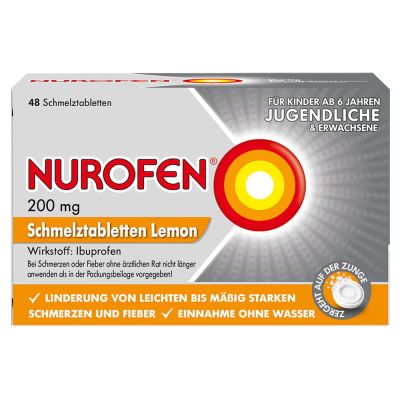 NUROFEN 200 mg Schmelztabletten Lemon