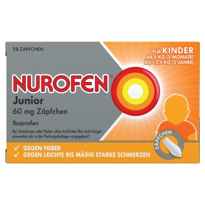 NUROFEN Junior 60 mg Zäpfchen